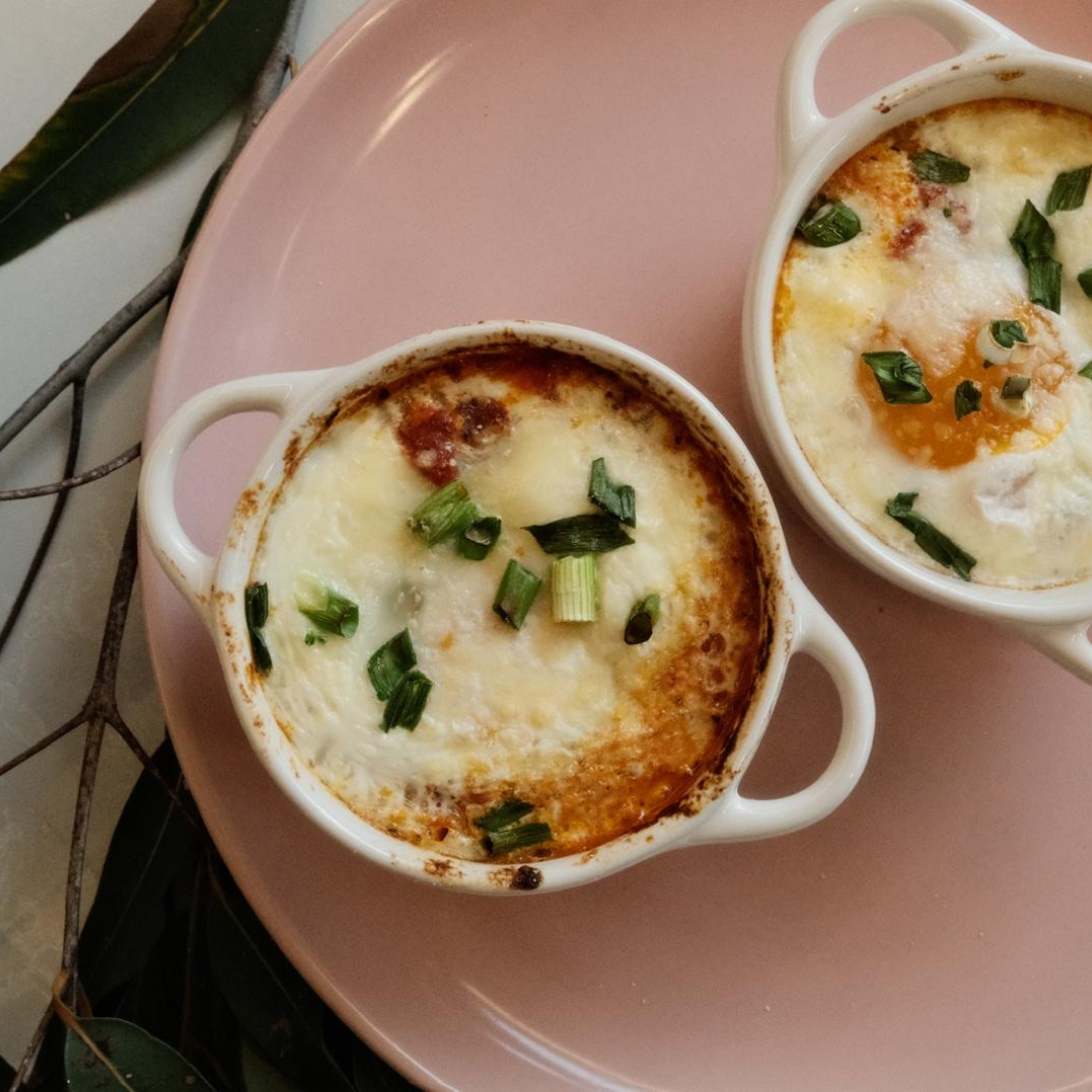 Shakshuka with Feta & Greens